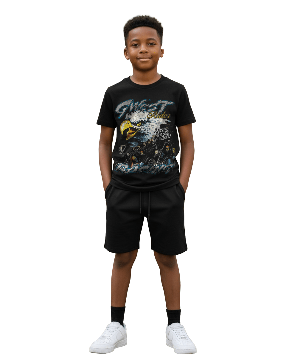 G West Eagle Fury Riders Kids T-Shirt - G West