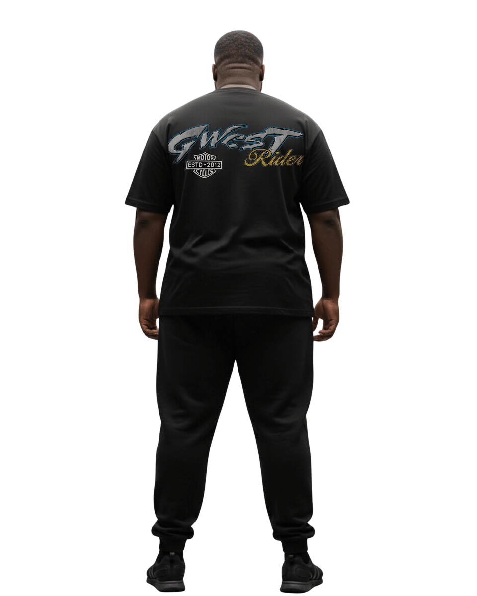 G West Eagle Fury Riders Men's Big And Tall T-Shirt - G West