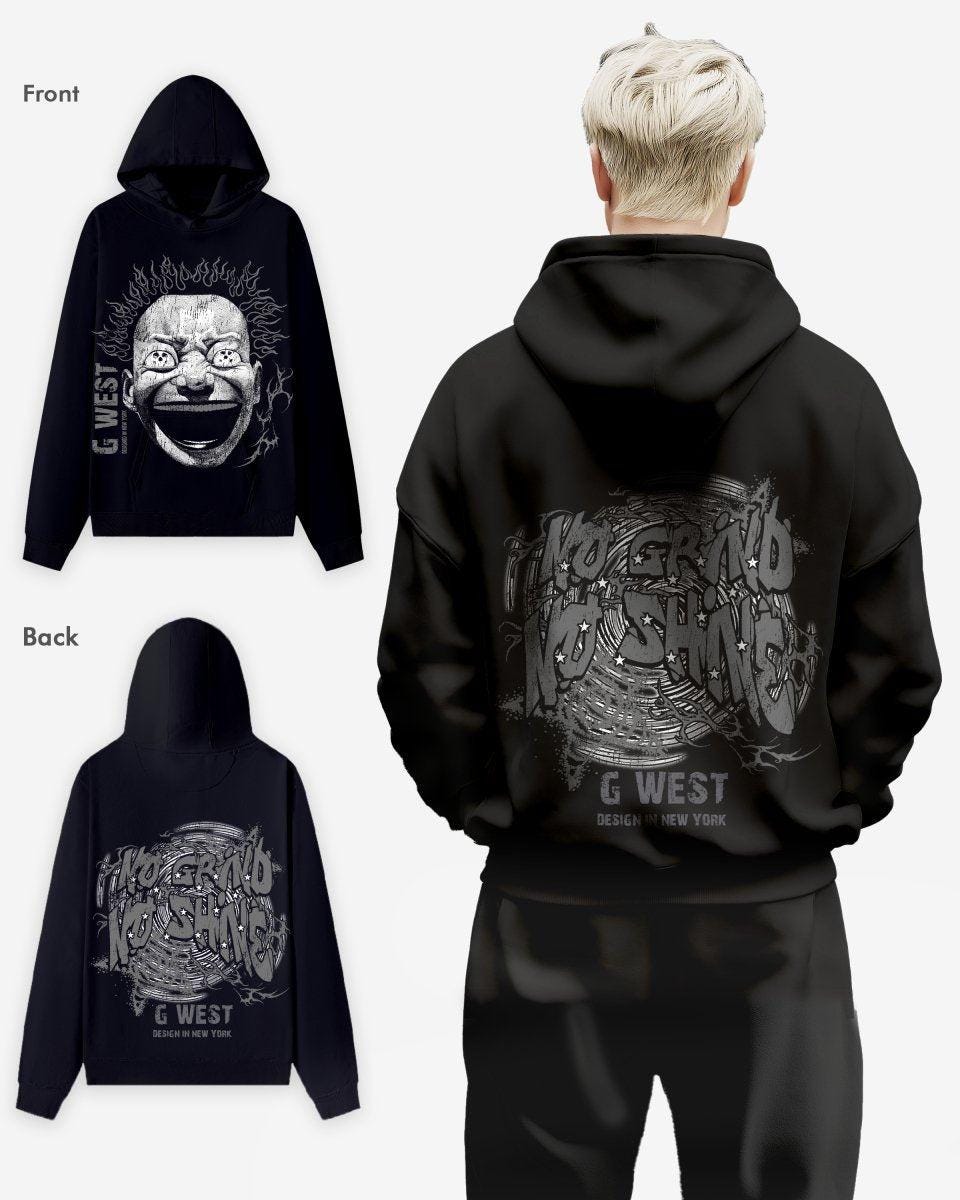 G West Electrical Einstein Oversize Hoodie - G West