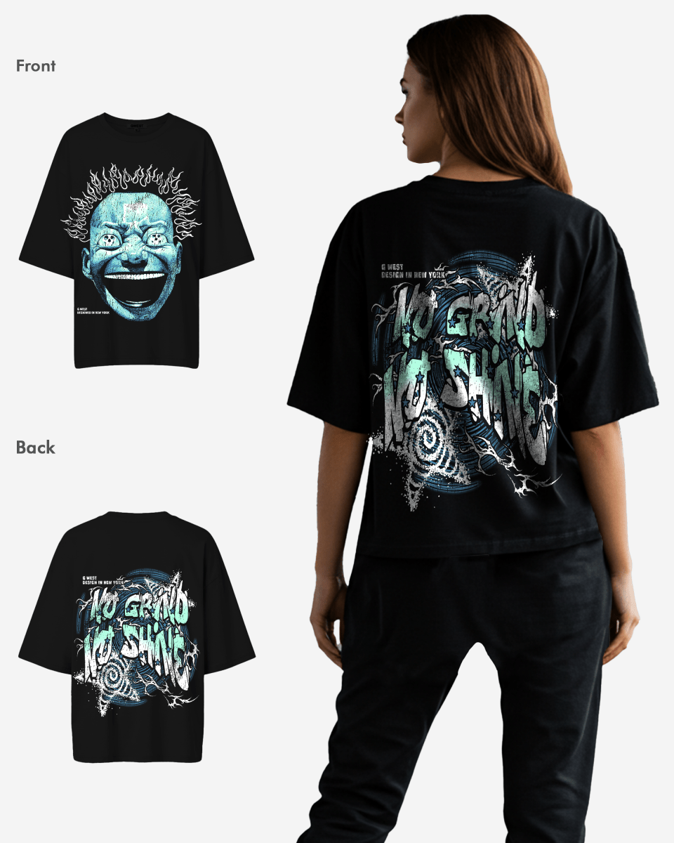 G West Electrical Einstein Oversized Tee - WOMEN - G West