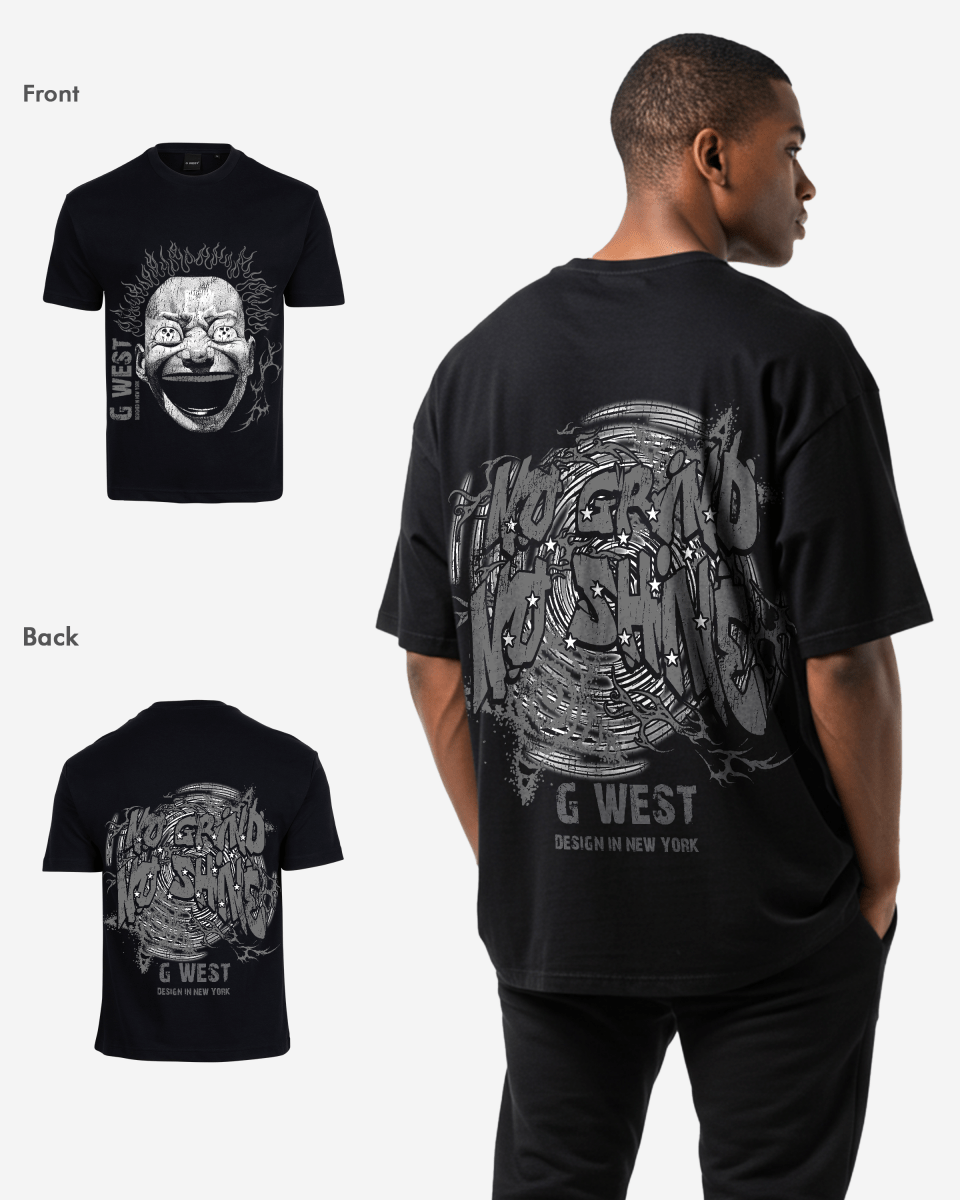 G West Electrical Einstein Oversized Tee - G West