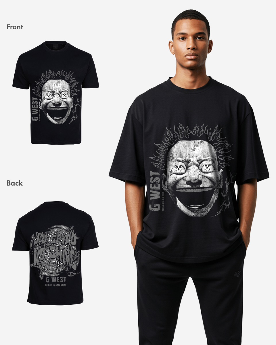 G West Electrical Einstein Oversized Tee - G West