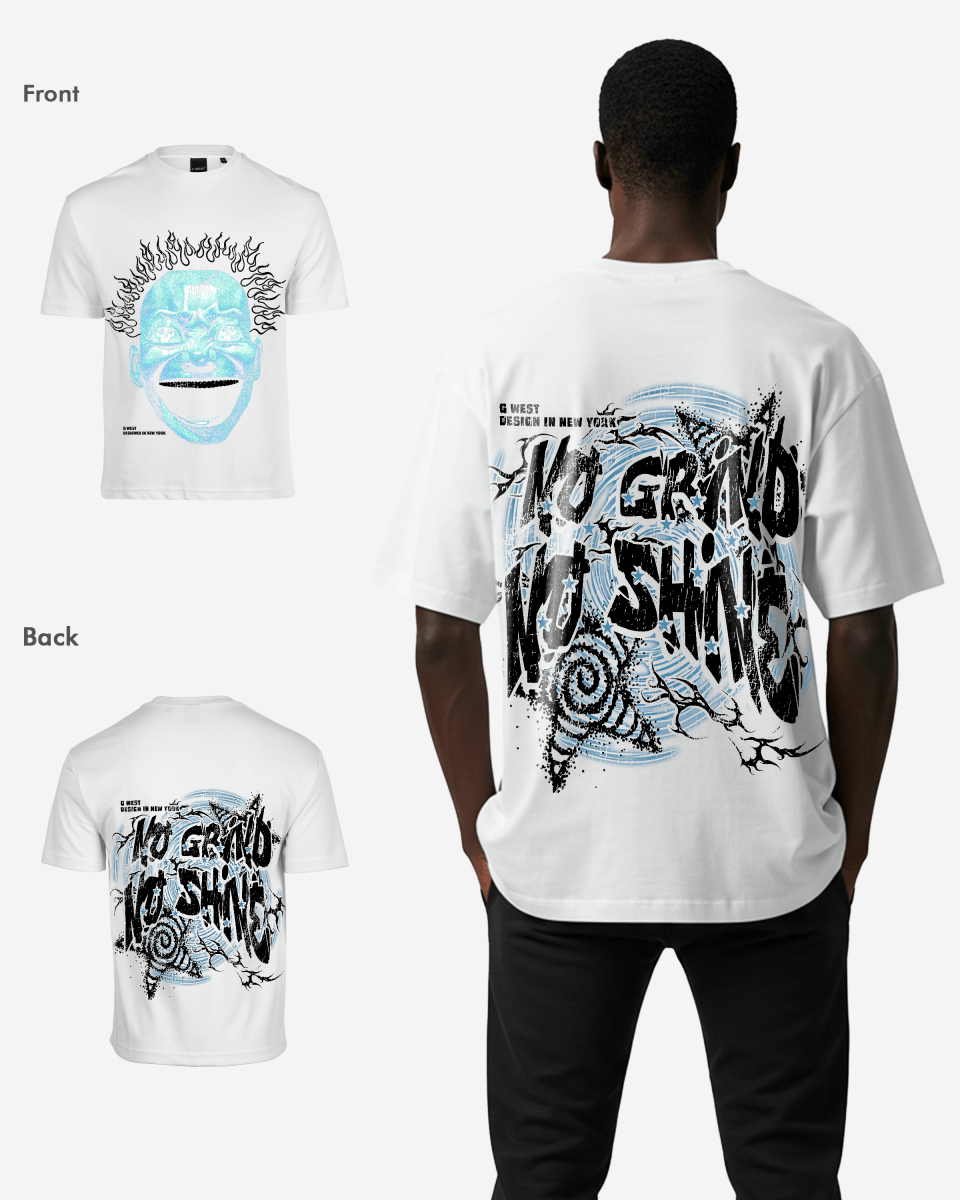 G West Electrical Einstein Oversized Tee - G West