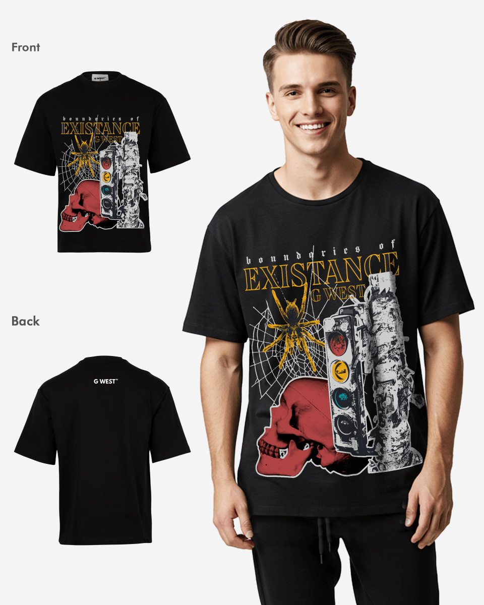 G - WEST EXISTANCE OVERSIZED TEE GWROJMT21 - G West
