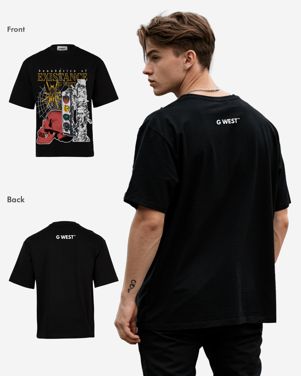 G - WEST EXISTANCE OVERSIZED TEE GWROJMT21 - G West