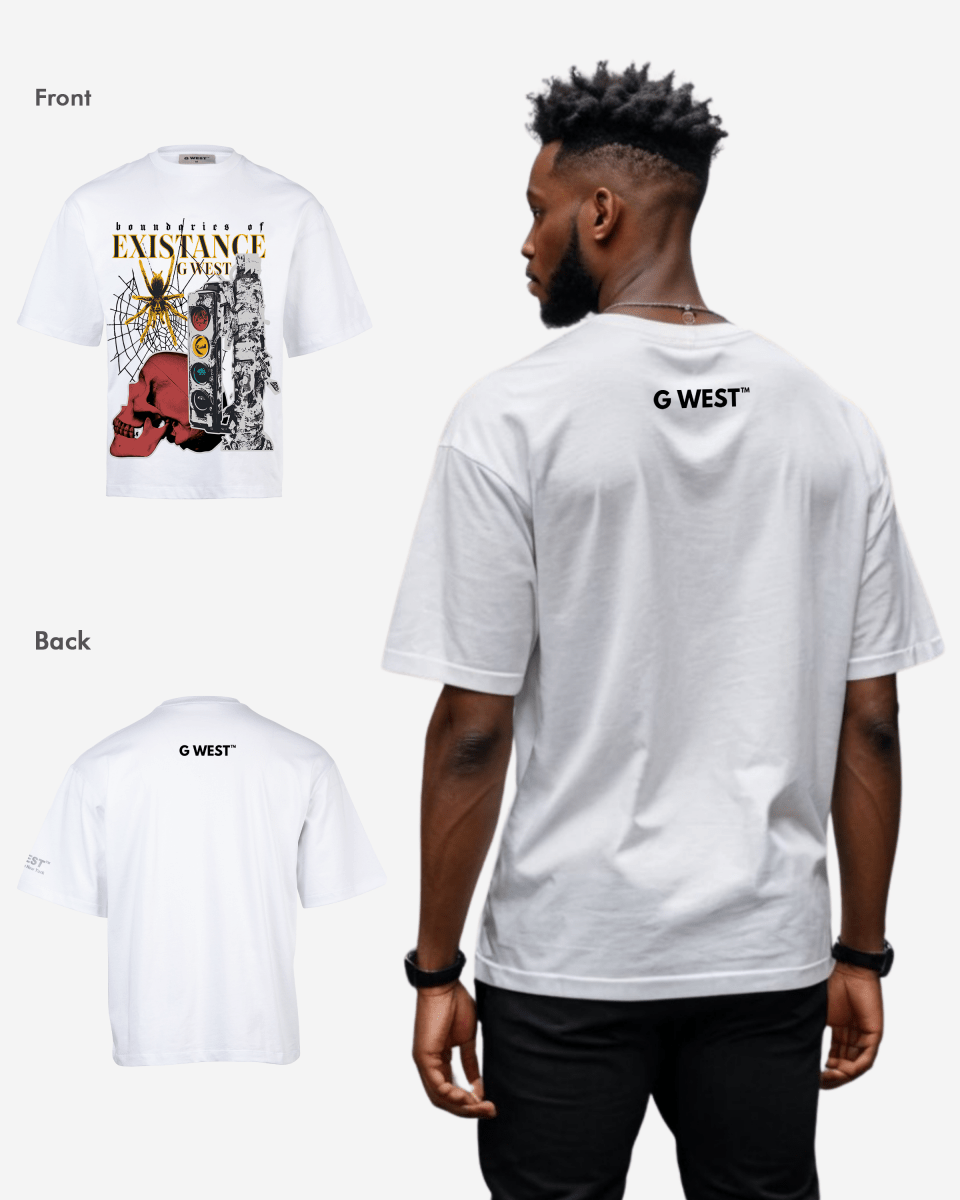 G - WEST EXISTANCE OVERSIZED TEE GWROJMT21 - G West