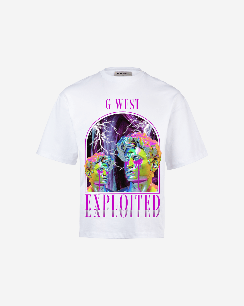 G - WEST Exploited Oversized Tee GWROJMT14 - G West