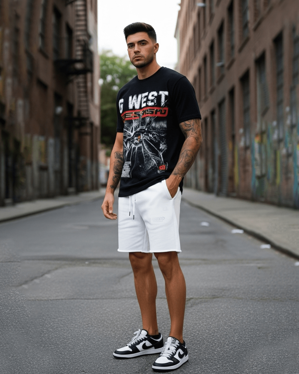 G West Fake World Tee & Short Set - G West