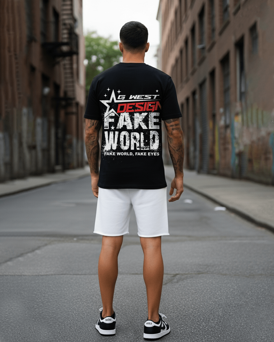 G West Fake World Tee & Short Set - G West