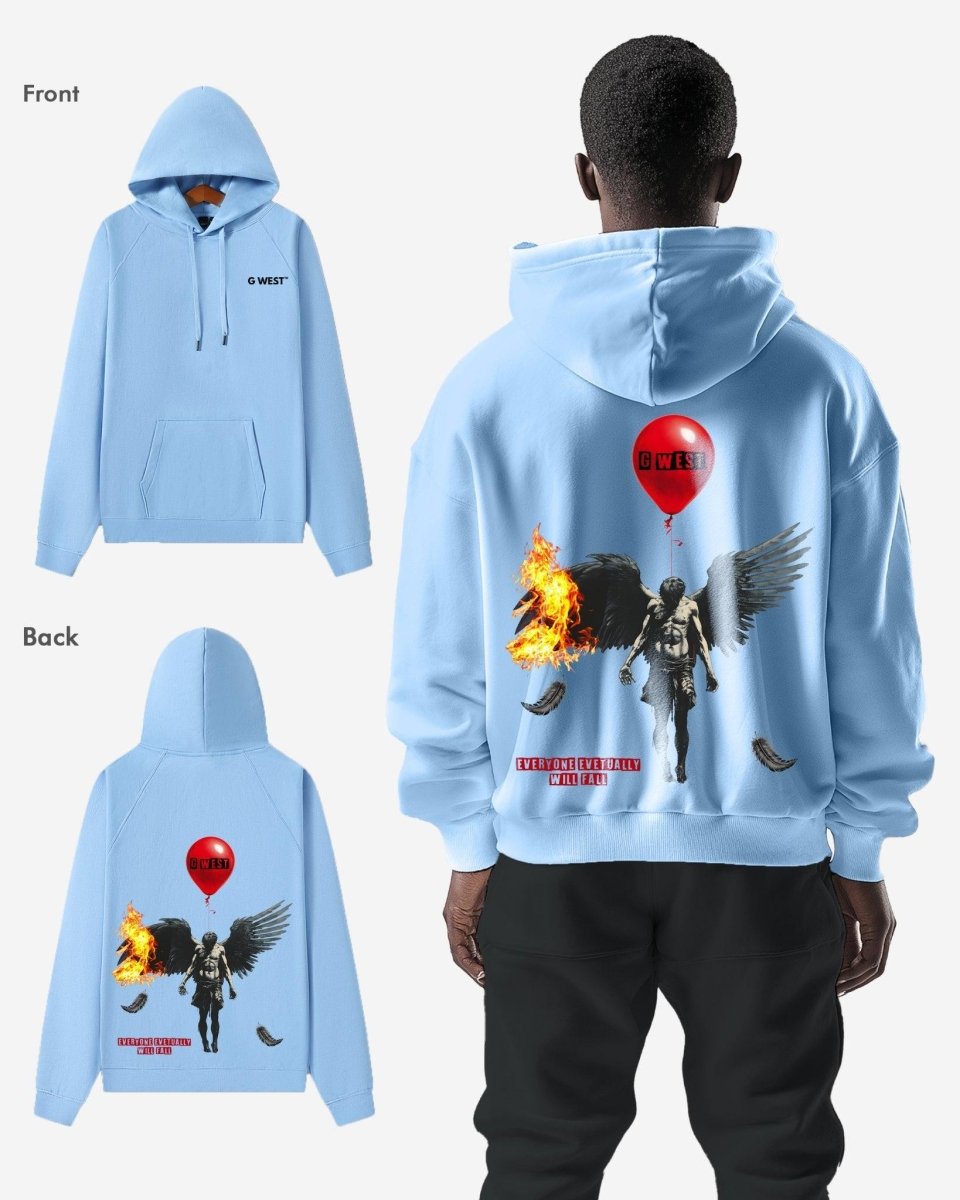 G West Fallen Angel Oversize Hoodie - G West