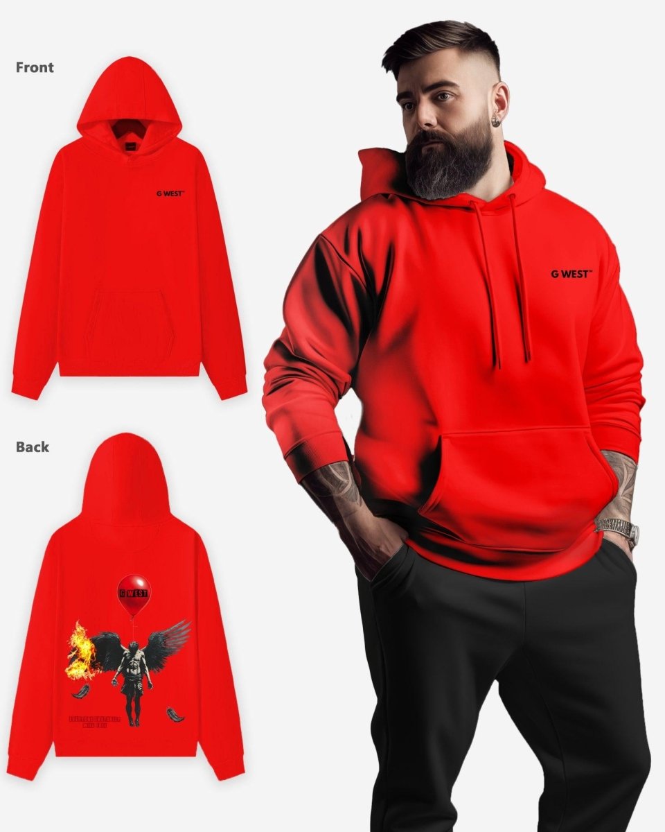 G West Fallen Angel Oversize Hoodie - G West
