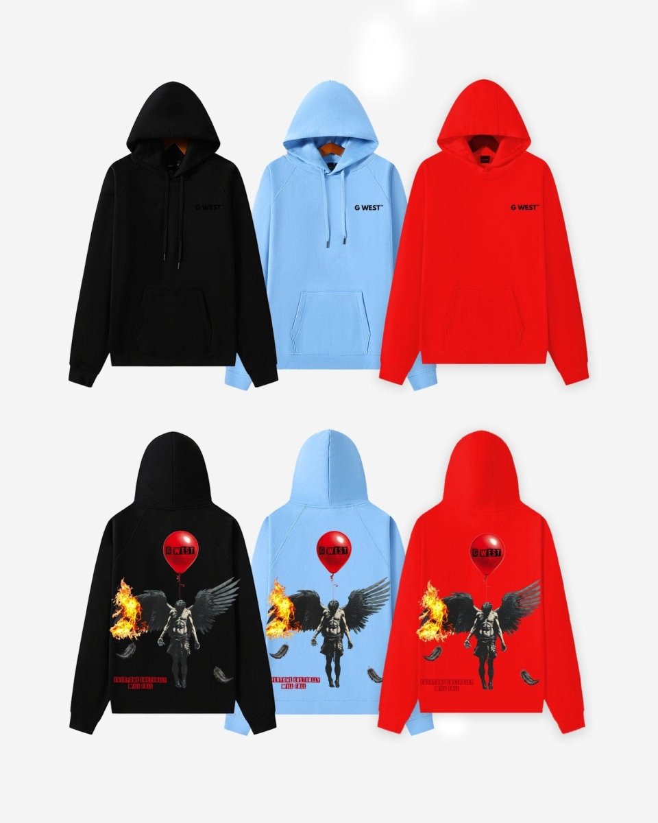 G West Fallen Angel Oversize Hoodie - G West