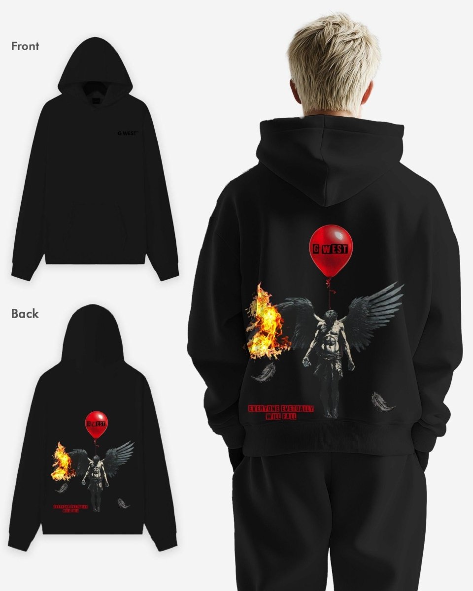 G West Fallen Angel Oversize Hoodie - G West
