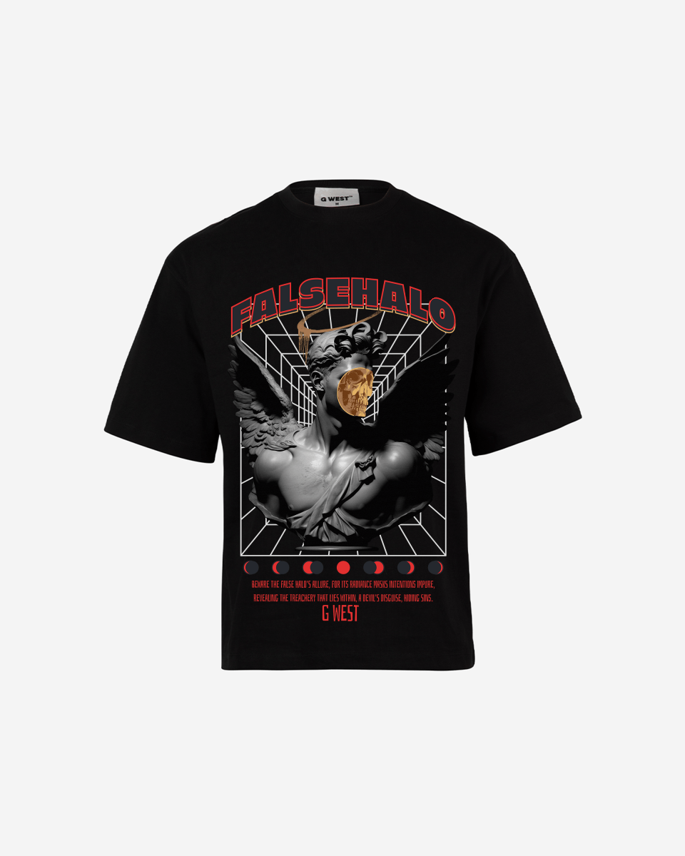G - WEST FALSEHALO OVERSIZED TEE GWROJMT45 - G West
