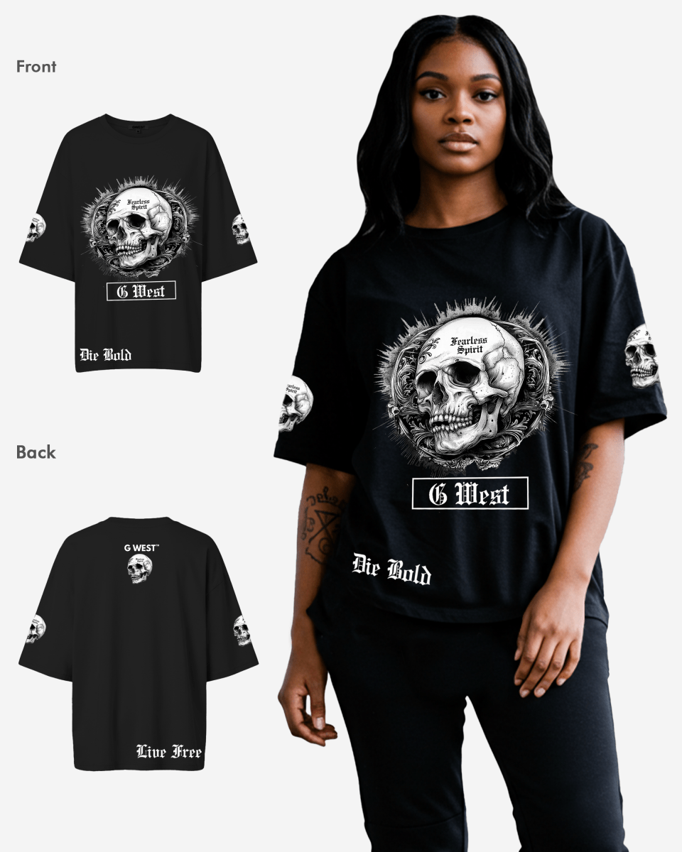 G West Fearless Spirit Oversized Tee - WOMEN - G West
