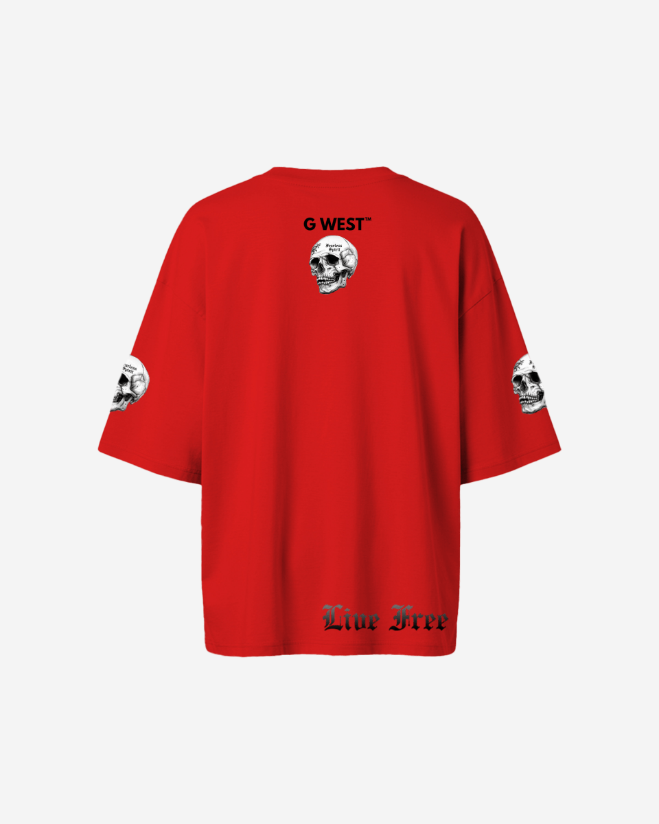G West Fearless Spirit Oversized Tee - WOMEN - G West