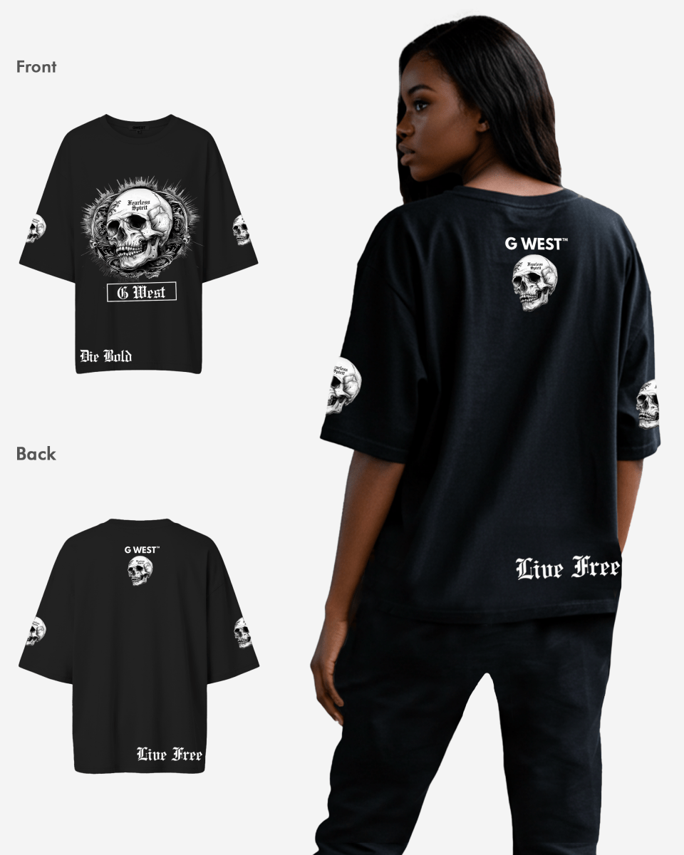 G West Fearless Spirit Oversized Tee - WOMEN - G West