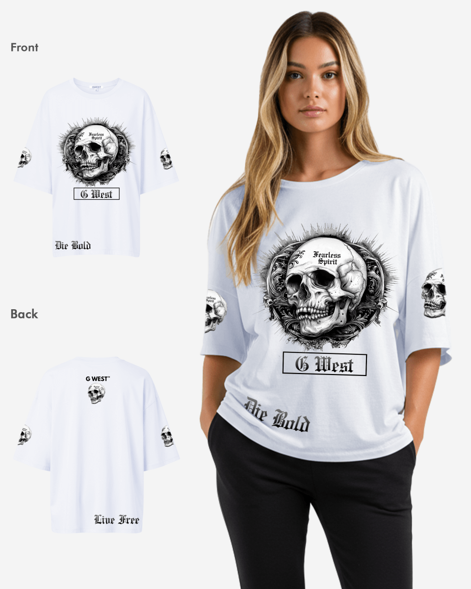 G West Fearless Spirit Oversized Tee - WOMEN - G West