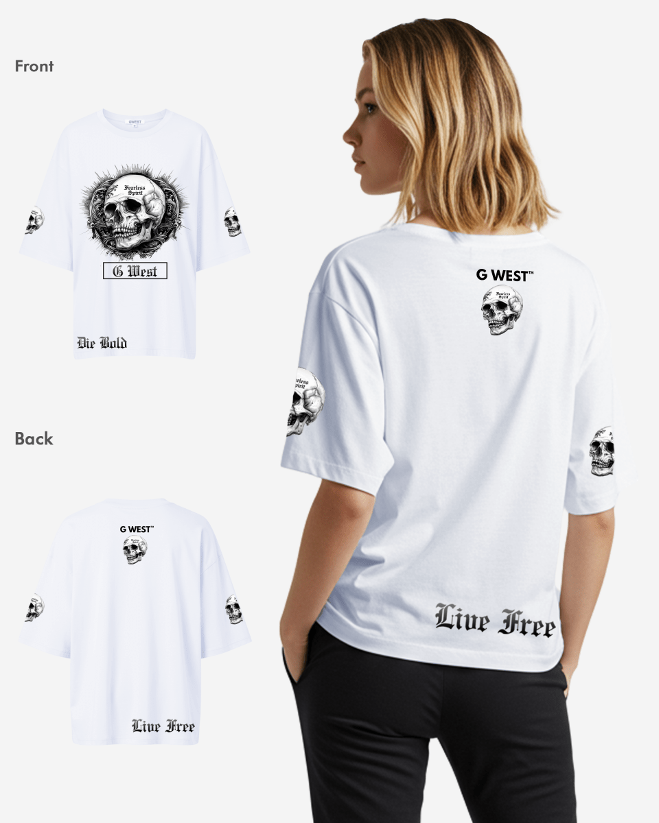 G West Fearless Spirit Oversized Tee - WOMEN - G West