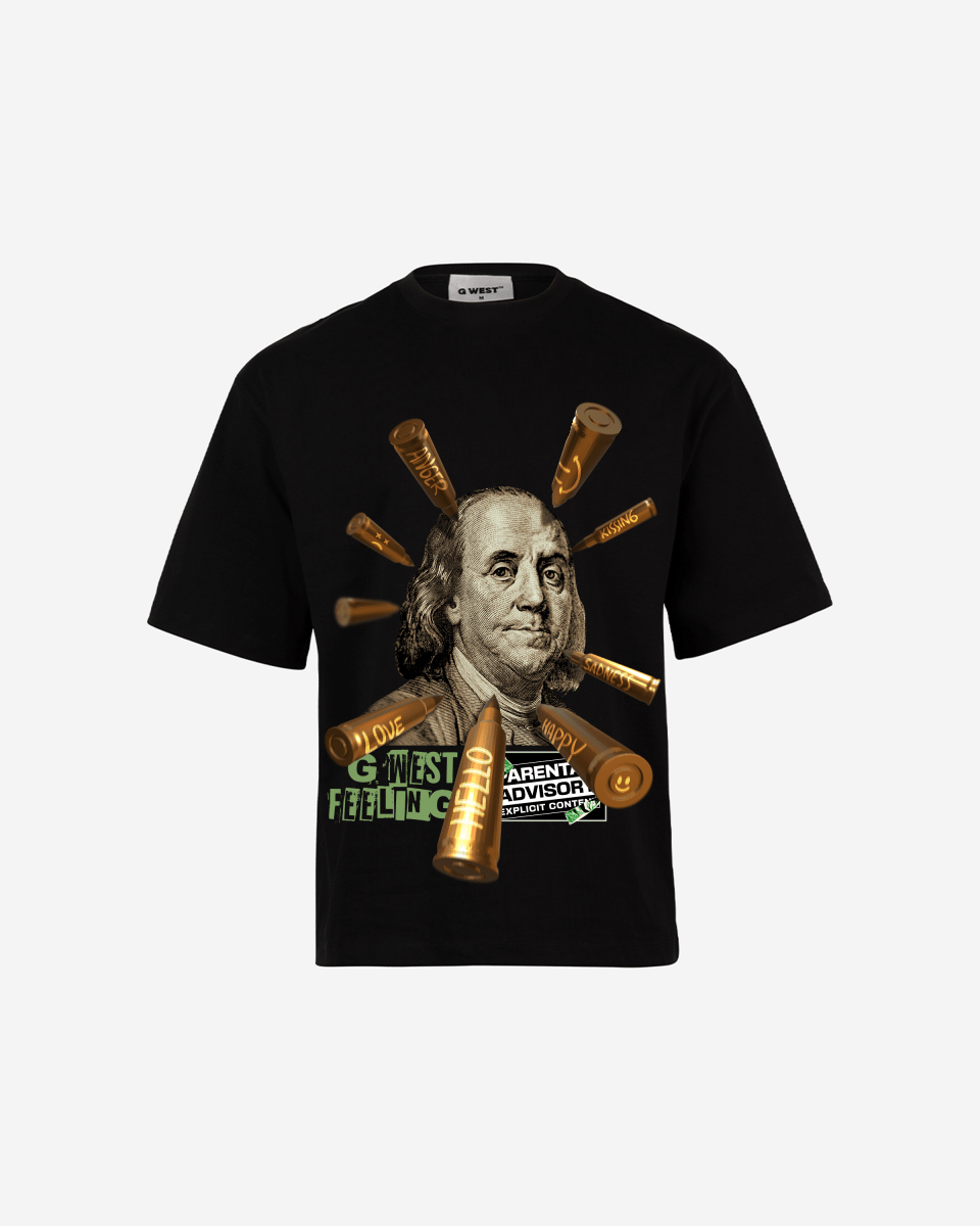 G WEST FEELING OVERSIZED TEE GWROJMT54 - G West