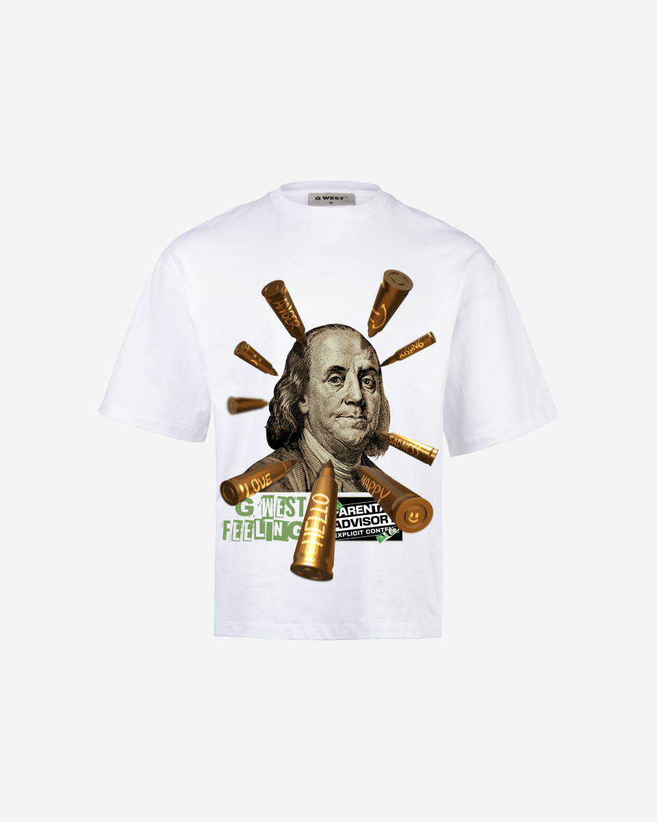 G WEST FEELING OVERSIZED TEE GWROJMT54 - G West