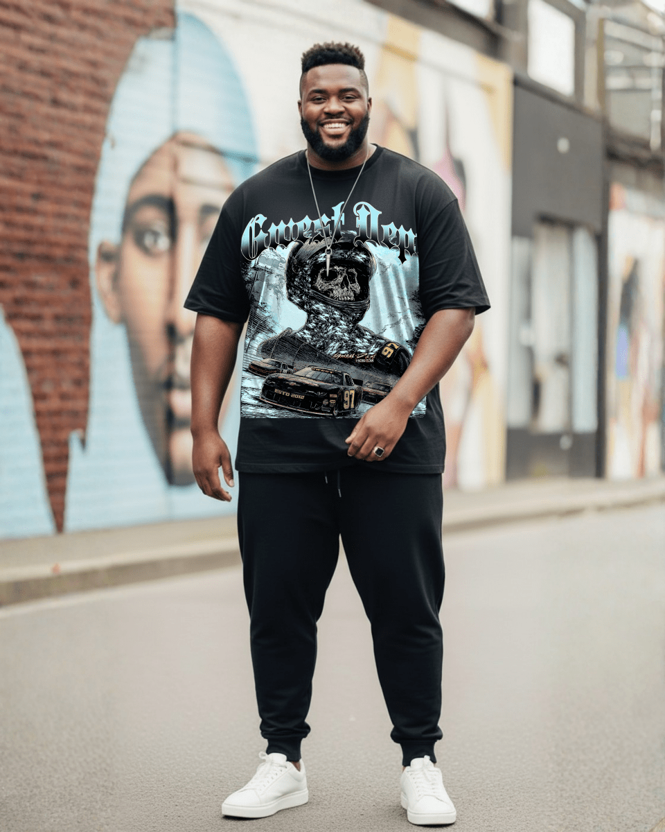 G West Final Lap Terry Men's Big And Tall T-Shirt - G West