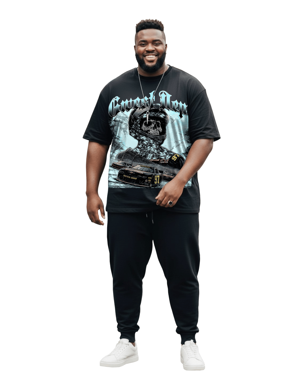 G West Final Lap Terry Men's Big And Tall T-Shirt - G West