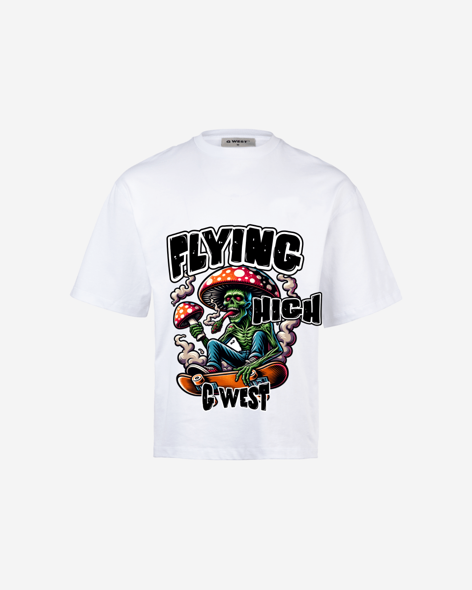 G - WEST FLYING HIGH OVERSIZED TEE GWROJMT82 - G West