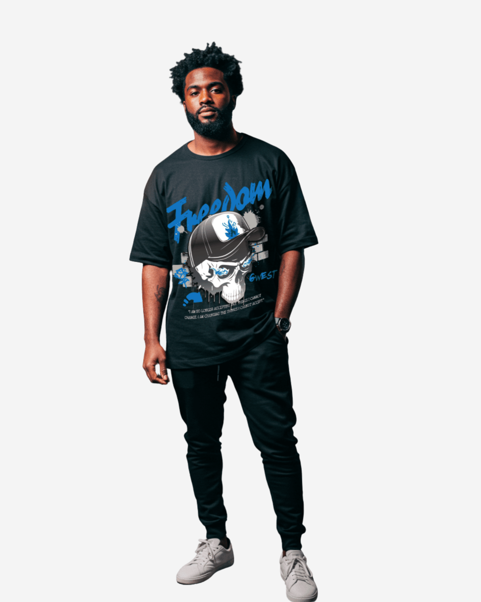 G West Freedom Oversized Men's T-Shirt - G West
