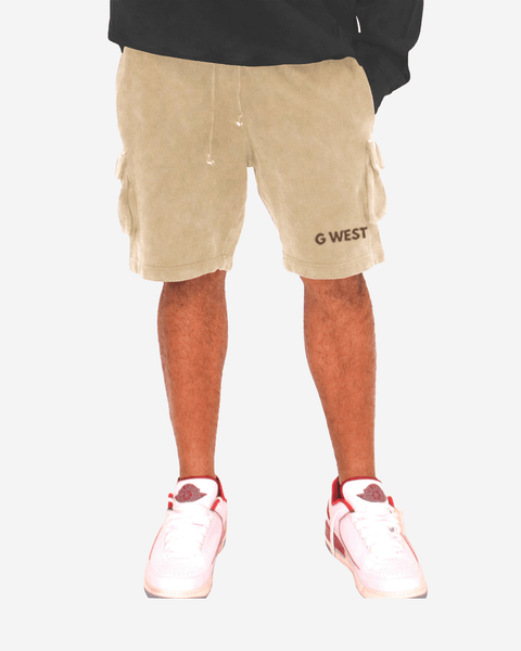 G West French Terry Cargo Shorts - G West