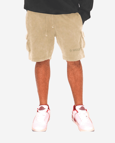 G West French Terry Cargo Shorts - G West