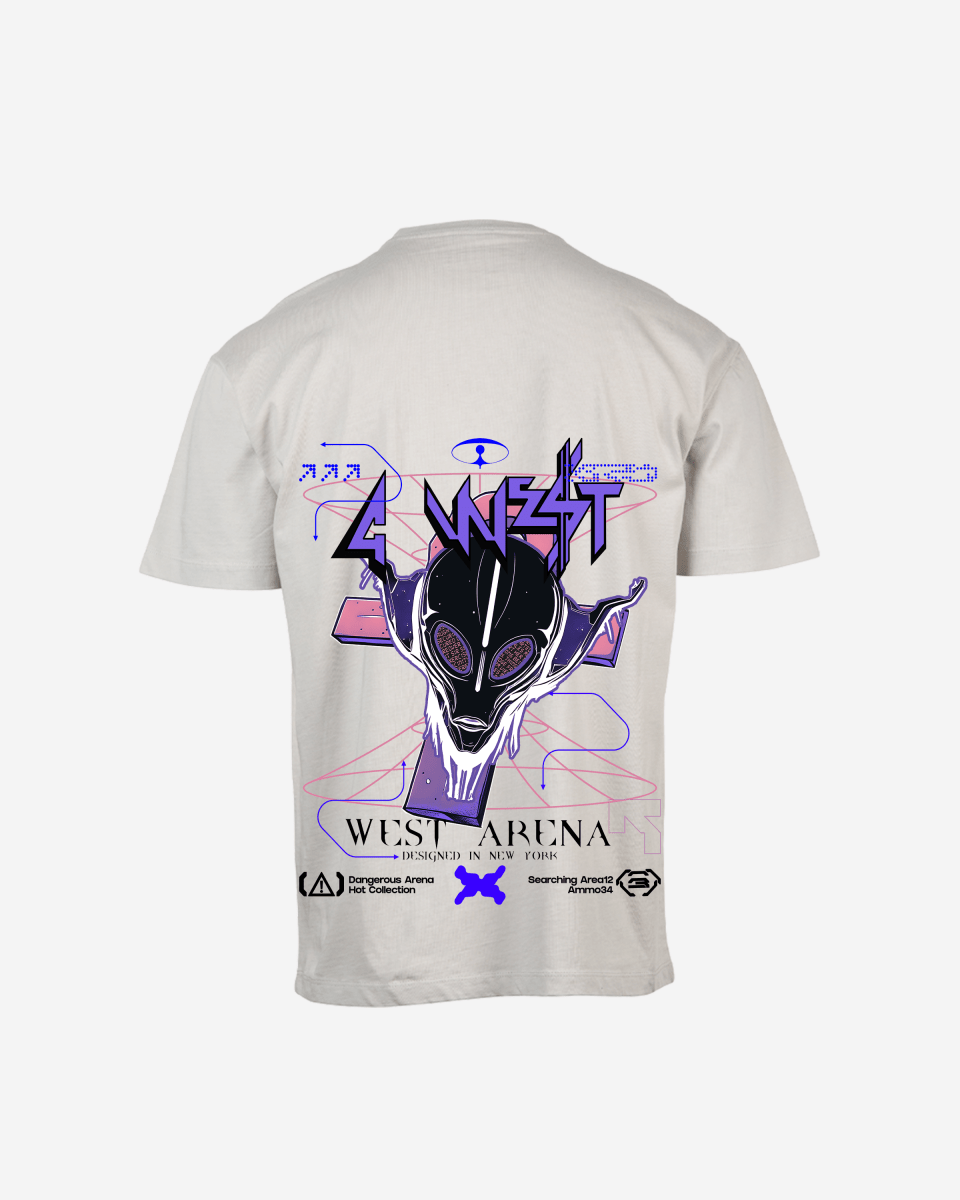 G West Future Journey Life Style Oversized Tee Mens Style - G West