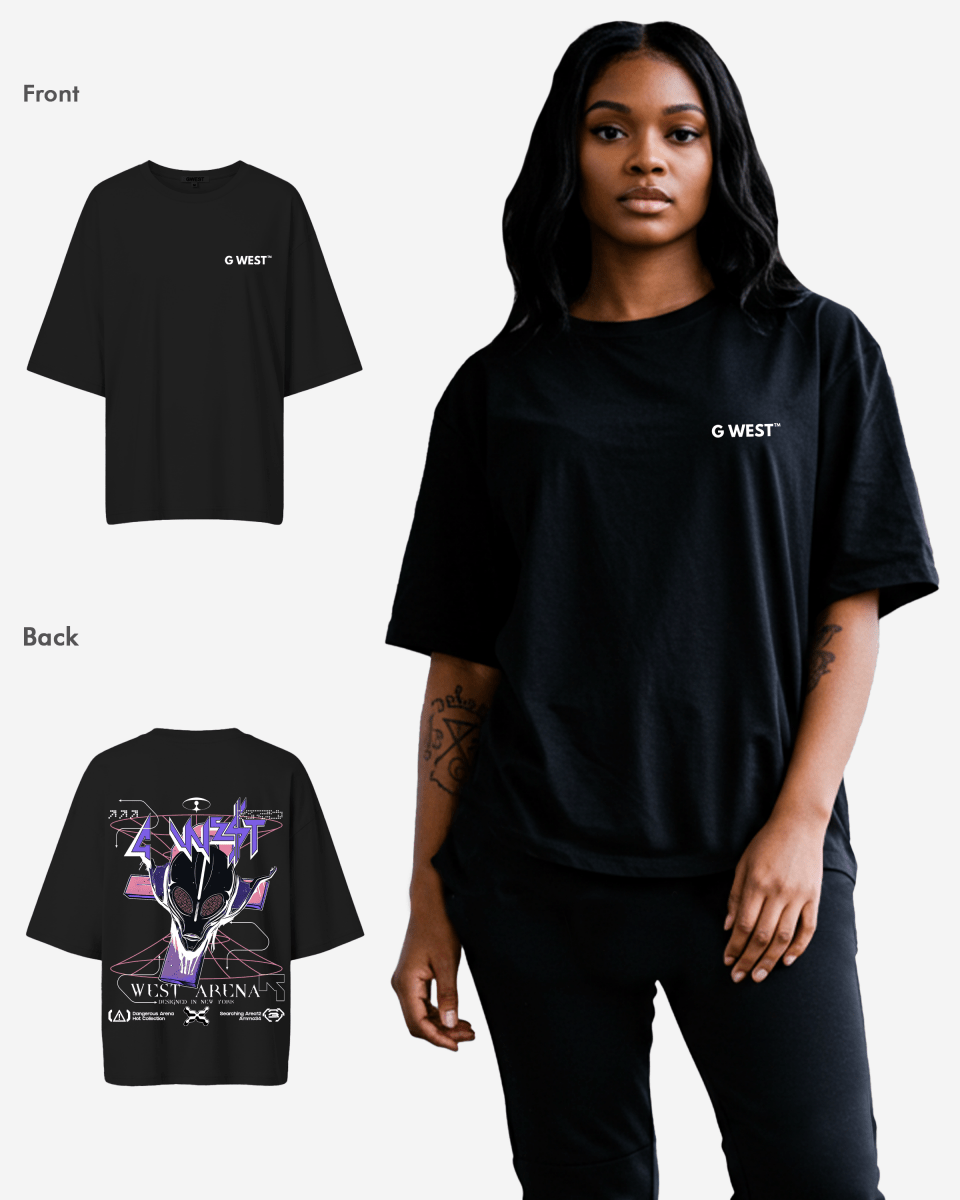 G West Future Journey Lifestyle Oversized Tee - WOMEN - G West