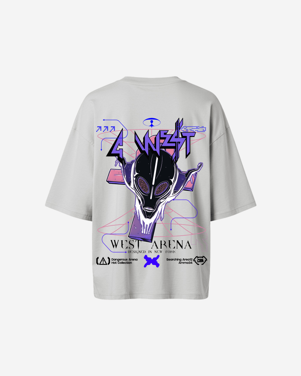 G West Future Journey Lifestyle Oversized Tee - WOMEN - G West