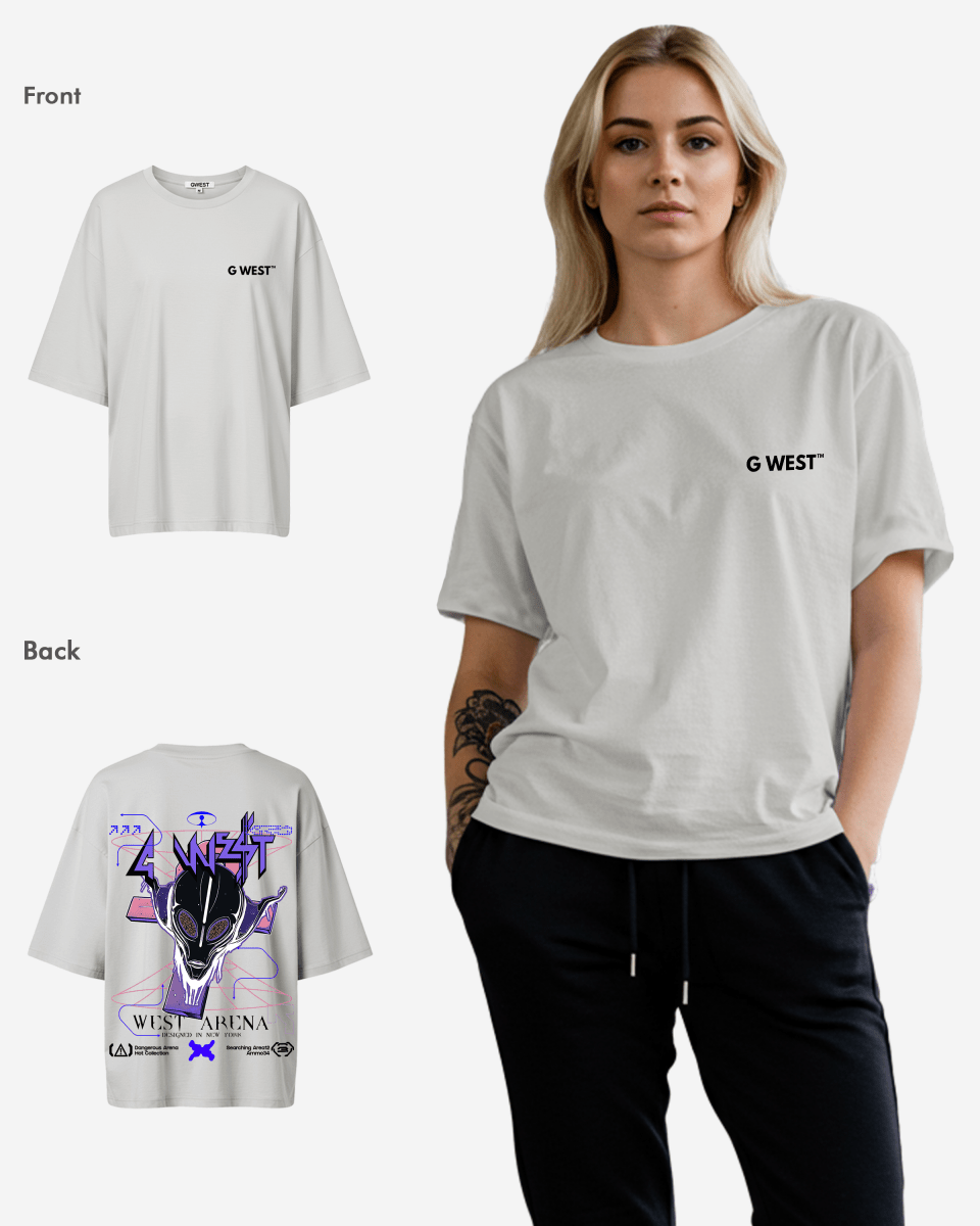 G West Future Journey Lifestyle Oversized Tee - WOMEN - G West