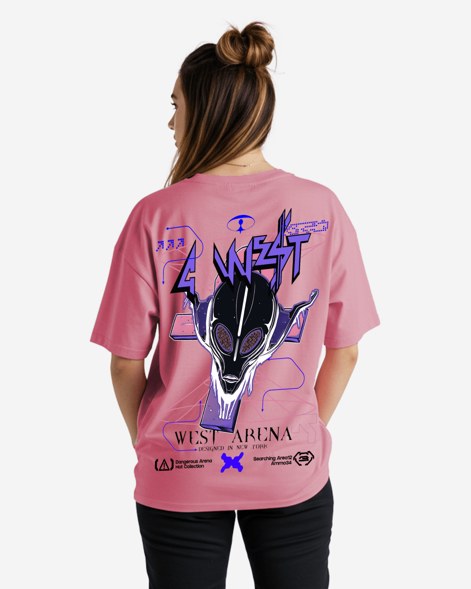 G West Future Journey Lifestyle Oversized Tee - WOMEN - G West