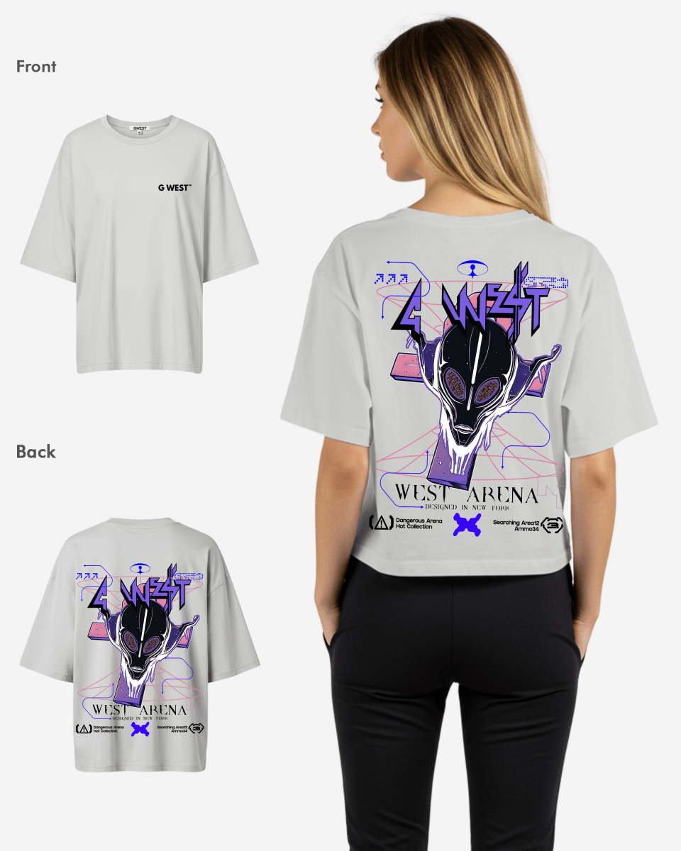 G West Future Journey Lifestyle Oversized Tee - WOMEN - G West