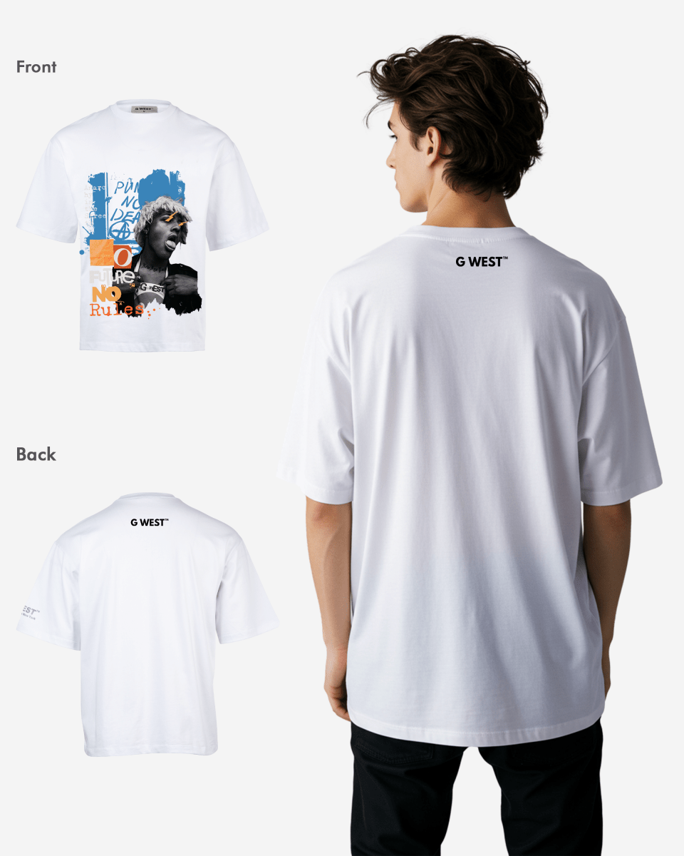 G - WEST FUTURE NO RULES OVERSIZED TEE GWROJMT117 - G West