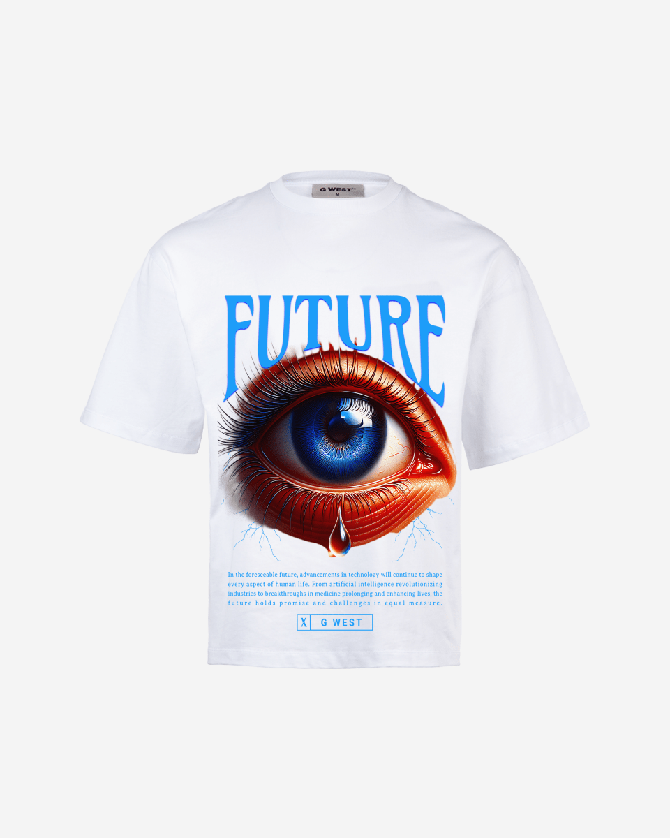 G - WEST FUTURE OVERSIZED TEE GWROJMT142 - G West