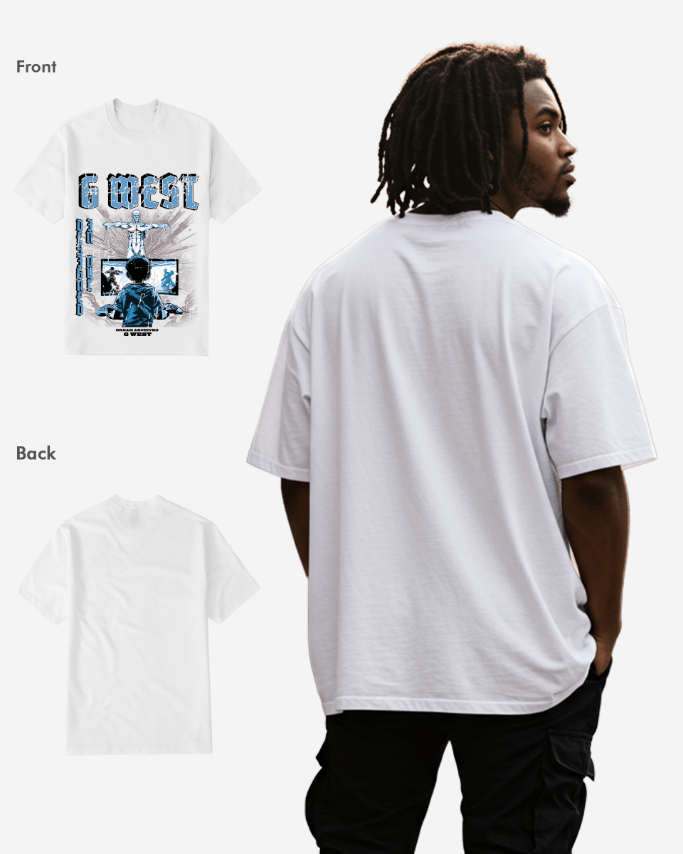 G West Game of G Baby Blue Tee Big and Tall - G West