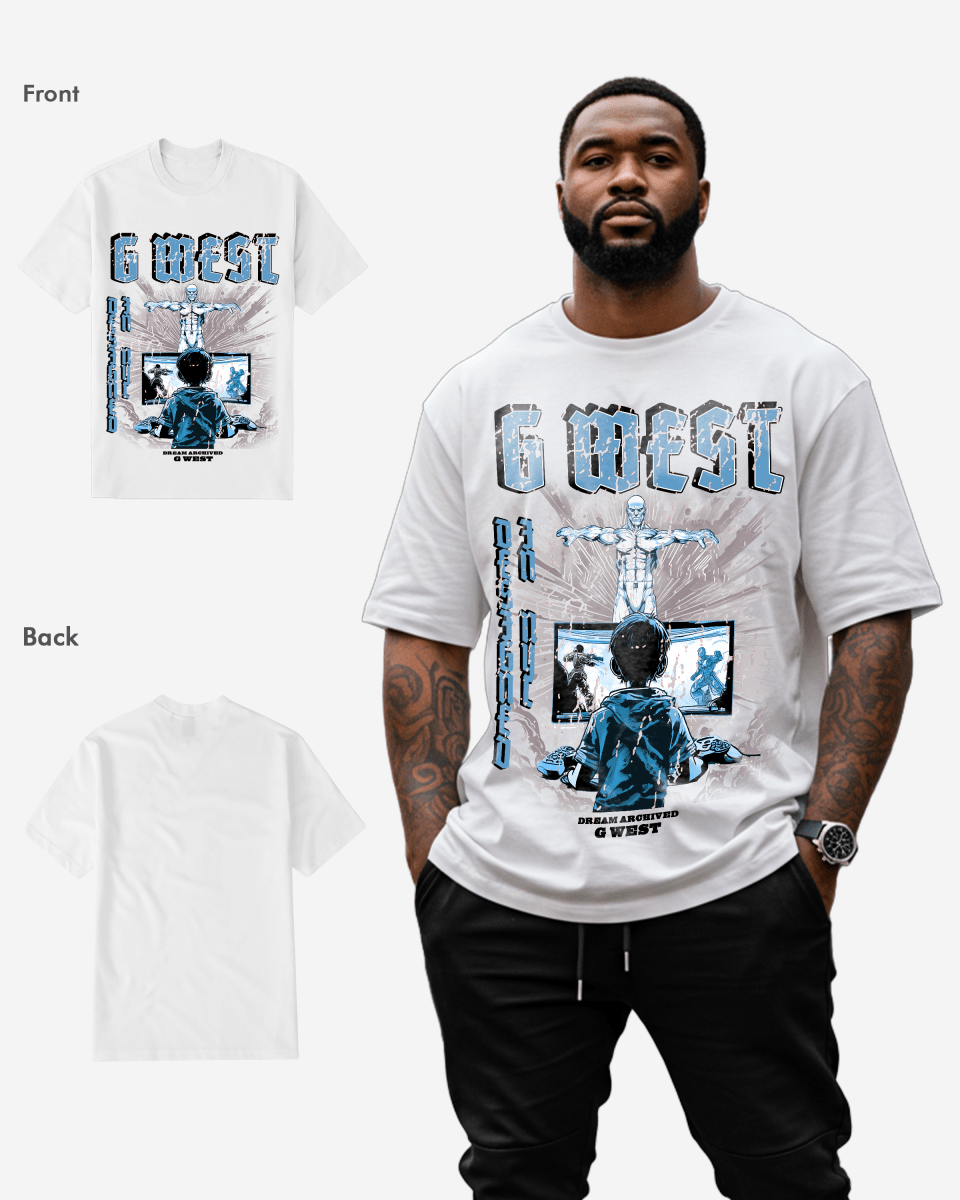 G West Game of G Baby Blue Tee Big and Tall - G West