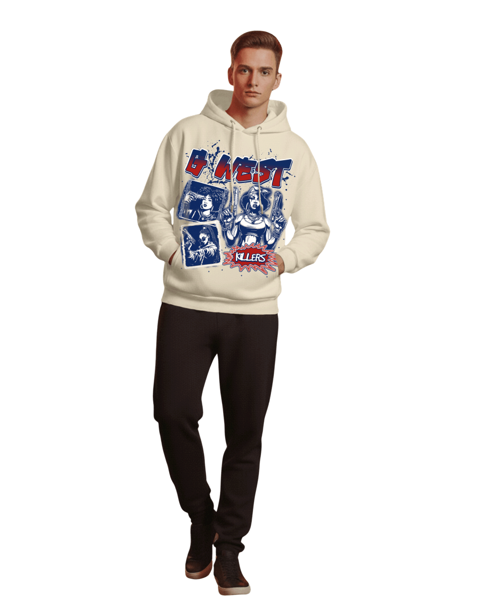 G West Gangsta Goddesses Big and Tall Hoodie - G West