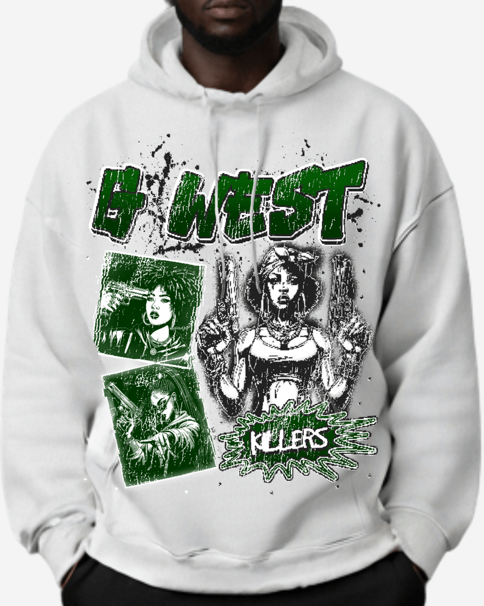G West Gangsta Goddesses Big and Tall Hoodie - G West