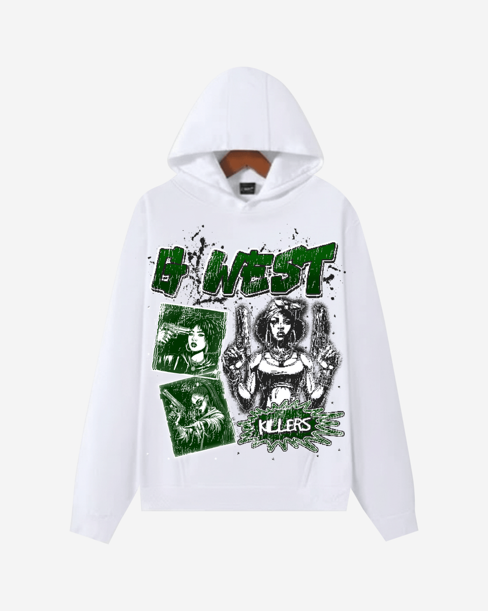 G West Gangsta Goddesses Big and Tall Hoodie - G West