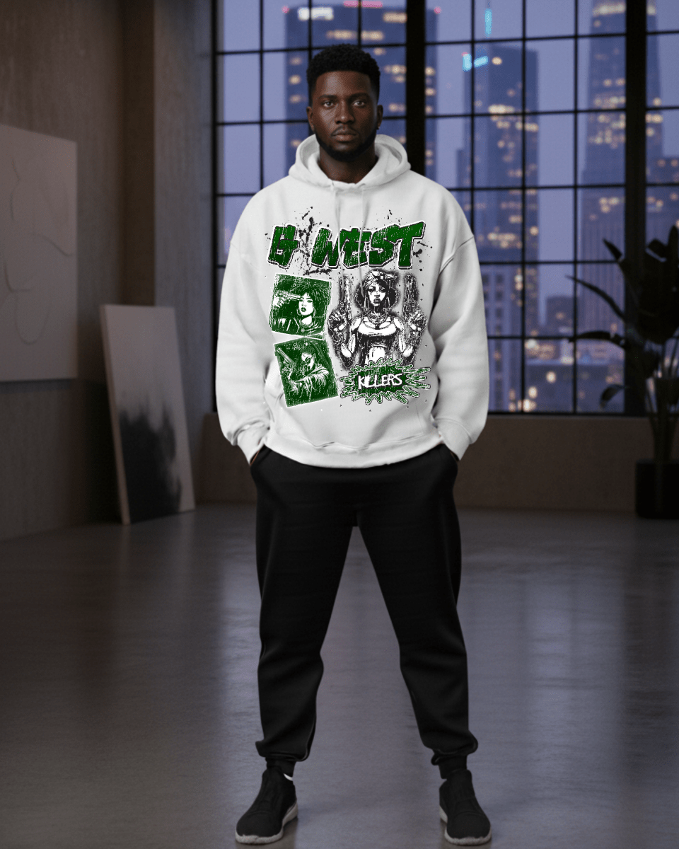 G West Gangsta Goddesses Big and Tall Hoodie - G West