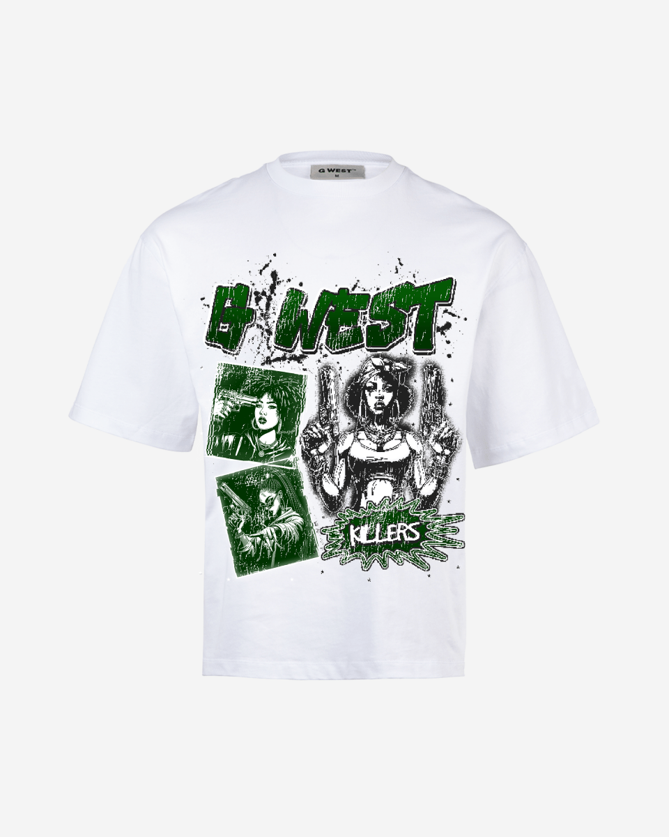 G West Gangsta Godesses Big and Tall Oversized T-Shirt - G West