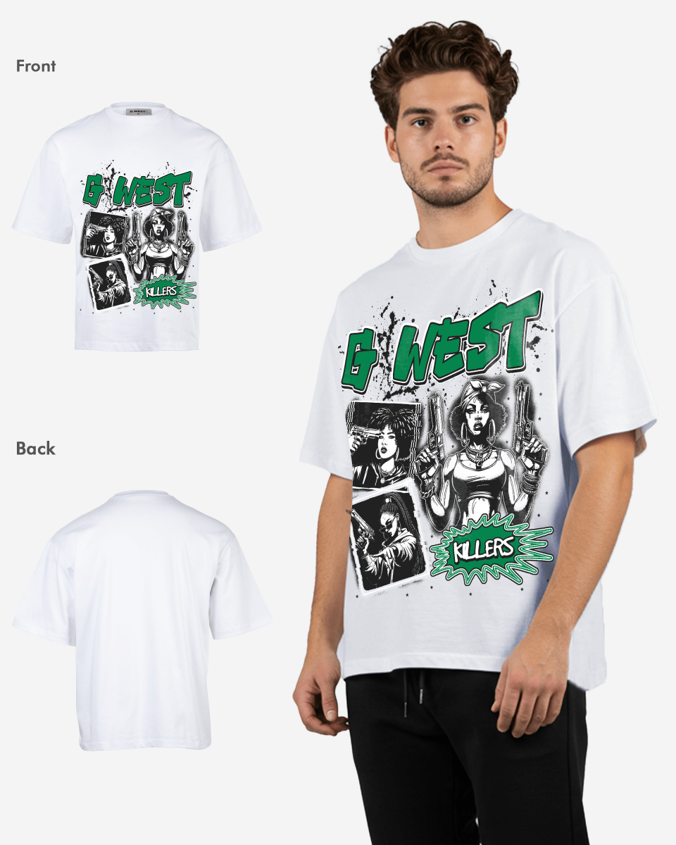 G West Gangsta Godesses Oversized Tee - G West