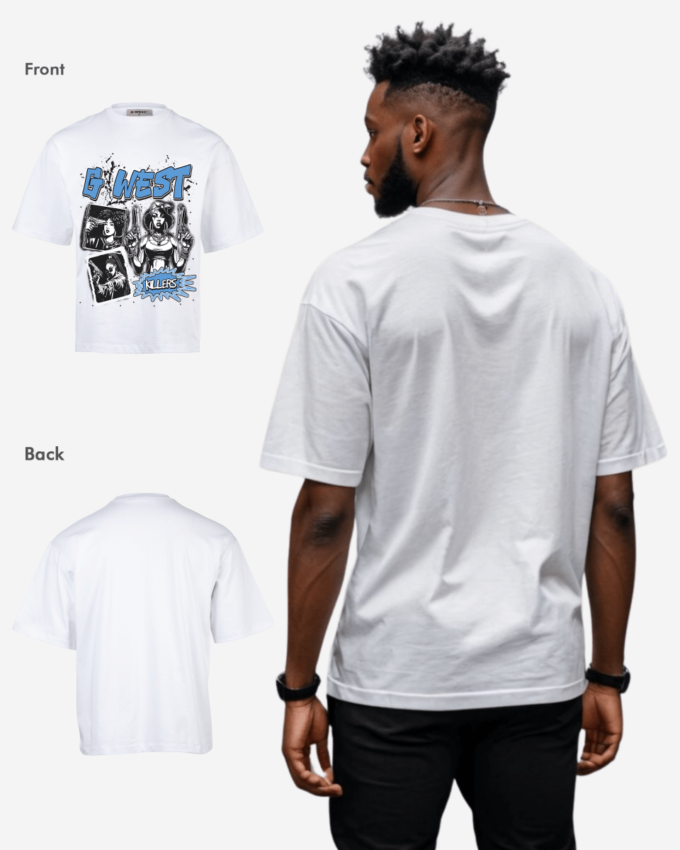 G West Gangsta Godesses Oversized Tee - G West