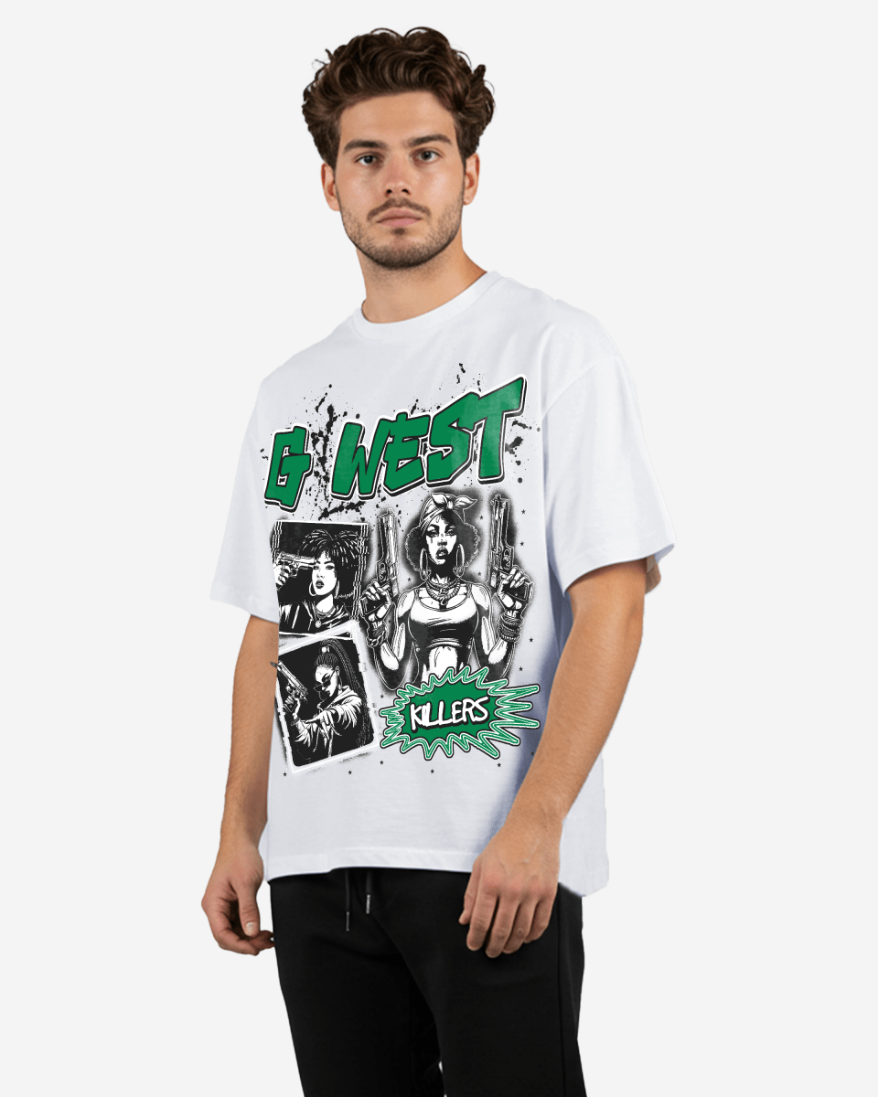 G West Gangsta Godesses Oversized Tee - G West
