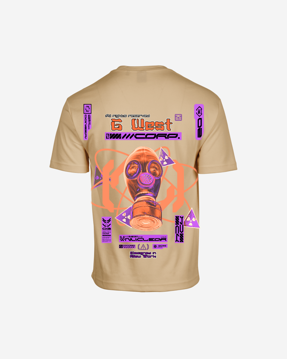 G West Gas Helmetlife Style Oversized Tee - G West